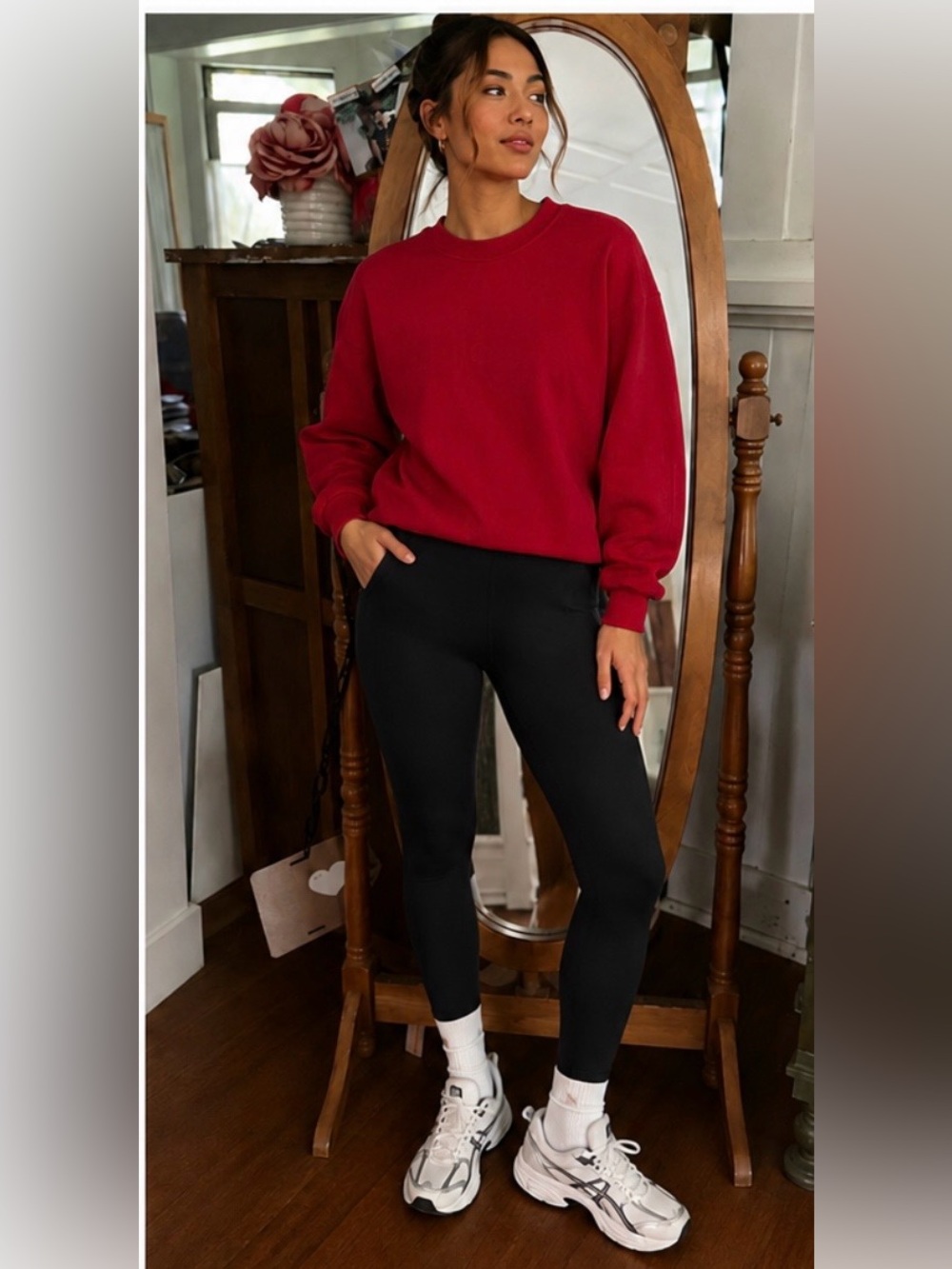 lululemon red sweatshirt
